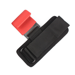 2025 Wholesale Fitness Weight Lifting Hook Training Gym Grips Straps <b>Wrist</b> Support - Product Image 2