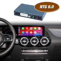 Decodificador Inalámbrico CarPlay y Android Auto con Mirror Link para Mercedes Benz GLA H247/GLB X247 2020+ NTG6.0, Conexión Plug and Play