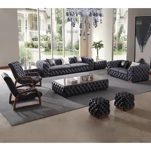 Italiaanse appartement moderne luxe sofa sets woonkamer meubels