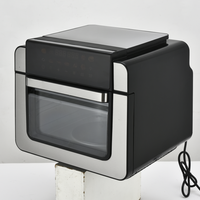 Friteuse à air numérique électrique grande capacité 15L 1800W, four sans huile avec contrôle de minuterie 90 min pour la cuisine domestique