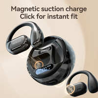 Miniso MS169 casque de sport sans fil BT5.4 caisson de basses monté sur l'oreille avec son HiFi extensible AI traduction écouteurs casque