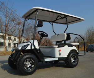 Véhicules utilitaires à batterie au lithium OEM, voiturettes de golf, électriques, quatre places, homologuées pour la route, buggy de chasse pour les stations balnéaires - Product Image 2