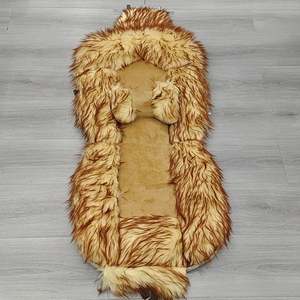 Accesorios Interiores para Automóvil, Cojín Individual para Asiento Delantero de Invierno, Ajuste Universal, Funda de Asiento de Felpa de Imitación de Piel, Interior de Automóvil - Product Image 1