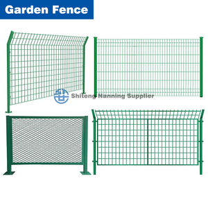 Sản Xuất Dây Lưới Hàng Rào An Toàn Kim Loại Hàng Rào Vườn Trang Trại Nhà Màu Xanh Lá Cây Lớp Phủ Nhựa Hàng Rào - Product Image 2