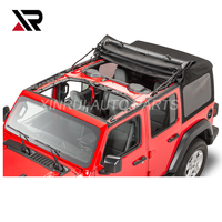 4x4 tout-terrain nouveau produit kits de couverture souple de haute qualité pour jeep wrangler JL 4 portes 2018 + accessoires extérieurs
