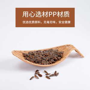 Cesta para café en forma de cuchara, apilable y plana, para almacenamiento de granos de café, uso doméstico y en cafeterías - Product Image 3
