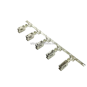 Ban Đầu uốn mcp amp 1241414-1 TE ô tô 13 AWG receptacle nữ tin Reel thiết bị đầu cuối cho bán - Product Image 1