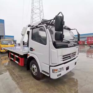 Camion automatique à barrière plate Dong Feng Véhicules de sauvetage à bon <span class=keywords><strong>prix</strong></span> Remorques de voitures bon marché - Product Image 4