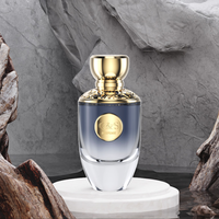 Bouteille de parfum 100ml Emballage de parfum personnalisé Emballage en verre vide unique Logo et couleur personnalisés