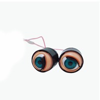 Yeux de poupée en plastique et mécanisme clignotant pour peluches et jouets en tissu, pour personnalisation de jouets