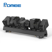 Barre lumineuse à tête mobile LED Zoom RGBW 10*80w avec effet de poursuite de lumière auxiliaire pour spectacle de DJ, événement, éclairage de scène