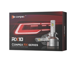 <span class=keywords><strong>Bombillas</strong></span> <span class=keywords><strong>LED</strong></span> para Faros Delanteros de Automóvil de Alta Potencia Conpex de 130 W con Control de Aplicaciones de 3 Colores, 4575CSP H1 H4 <span class=keywords><strong>H7</strong></span> 9005 9012 - Product Image 5