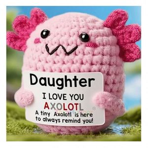 Poupées en peluche faites à la main pour bébés, petites, en crochet, animaux en peluche, porte-clés de dessin animé - Couleur et logo personnalisables, à partir de 0 ans - Product Image 6