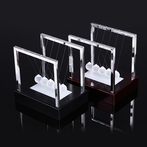 Gelsonlab HSPD-343 Newton Cradle Balance Ball Led Balancer <span class=keywords><strong>Physique</strong></span> Sciences Pendule Bureau pour Bureau Professeur <span class=keywords><strong>de</strong></span> <span class=keywords><strong>Physique</strong></span> - Product Image 5