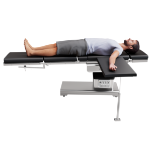 Mesa de operaciones de alta precisión de 4 Funciones eléctrica compatible con brazo en C para imágenes precisas disponible para la venta - Product Image 1