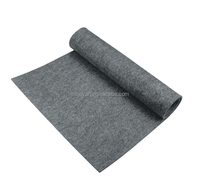 3mm 5mm 6mm Dicke Vliesstoffe Grauer Filz Wasserdicht 100% Polyester Decke Teppich Nadelfilz Industrieschutz Umzugsschuhe