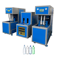 Máquina de Moldeo por Inyección y Soplado de PET Semiautomática Yuanda YD-3000-II con PLC y Motor, Un Soplador + Dos Calentadores