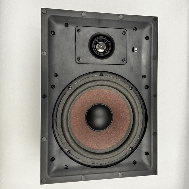 YINBART 8 Inch 40W Wall Mount Ceiling Speaker with Tweeter 6 Ohm Audio System for Public Broadcasting
