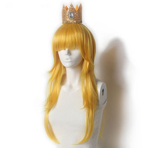 Super <span class=keywords><strong>Mario</strong></span> <span class=keywords><strong>Bros</strong></span> <span class=keywords><strong>Princesa</strong></span> <span class=keywords><strong>Peach</strong></span> Peluca Super Bikini <span class=keywords><strong>Princesa</strong></span> <span class=keywords><strong>Peach</strong></span> Peluca - Product Image 1