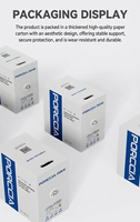 Kabel Jaringan UTP Cat5e 305m Box Unshielded Twisted Pair Ethernet Bulk Cable 1000ft Kabel LAN untuk Pengkabelan Pusat Data