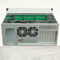 Oferta Especial: Gabinete de Servidor de Rack 4U ATX de 19 Pulgadas con Ventilador, 8 Bahías de Unidades SATA/SAS Intercambiables en Caliente, Conector MiniSAS/SATA, en Stock