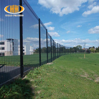 Goedkope Gegalvaniseerd Anti Diefstal Geen Klim Clear View 358 Mesh Hek Panelen