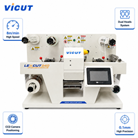 Máquina de Corte de Etiquetas Digital de 240 mm para Principiantes, Corte de Etiquetas, Laminación en Frío, Software Fácil de Usar Desarrollado Internamente