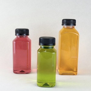 12oz chai nước trái cây nhựa lạnh đồ uống rõ ràng tái sử dụng rỗng chai nhựa cho nước trái cây - Product Image 4