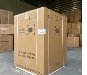 Machine à Laver Automatique à Chargement Frontal de 12 <span class=keywords><strong>kg</strong></span> en Acier Inoxydable 220 V 50 Hz avec Moteur Puissant pour Essorage Rotatif Classe A Lavage Rapide - Product Image 6