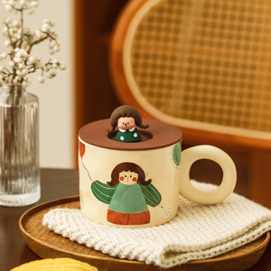 Ceramic Cartoon Tableware Dinner Dishes Mugs Home Hotel Irregular Porcelain <strong>Dinnware</strong> - Product Image 6