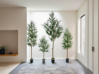 Arbre d'olivier artificiel d'intérieur, décoration scandinave variée pour la décoration d'anniversaire, plantes, arbres, olivier artificiel