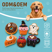 Jouet en peluche doux personnalisé pour chiots et chiens adultes, fabrication OEM/ODM, vente en gros pour les commandes des acheteurs de marques d'articles pour animaux de compagnie