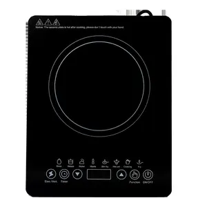 MZD Portable Induction Cooker 2000W Fast and Efficient Cooking Digital Sensor Touch LED Screen Countertop Burner with Child Lock