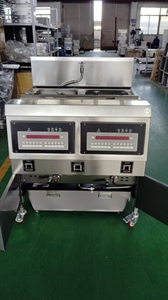 Best Price Gas / Electric / Gas Heating Power 2 tank Chicken Potato Chips Deep <strong>Fryer</strong> <strong>Machine</strong> - Product Image 3
