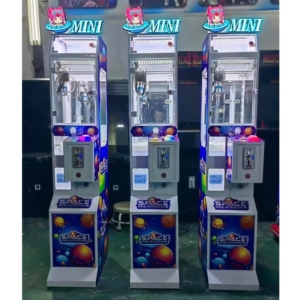 Đồng tiền hoạt động bán Hot mini đồ chơi kẹo Claw Máy bán hàng tự động Arcade Crane đồ chơi với hóa đơn chấp nhận búp bê bắt máy cho trẻ em - Product Image 1