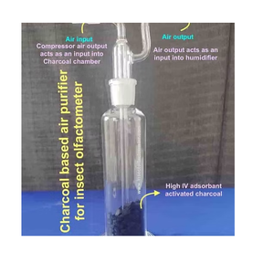 Chambre à charbon actif de qualité supérieure pour la filtration de l'air, la neutralisation des odeurs, la recherche en laboratoire, les tests et les applications olfactométriques - Product Image 2