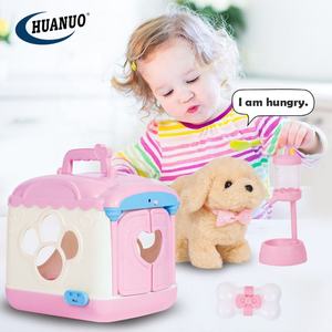 I bambini fanno finta di giocare a cane casa carina peluche cartone animato che abbaia cane che cammina giocattolo peluche cane - Product Image 4