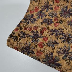 Vải da tấm nút chai tự nhiên chất lượng cao, in màu sắc, chống thấm, đa năng, dùng cho ghế sofa, túi xách, đồ nội thất, ghế ô tô, ghế ngồi - Product Image 4