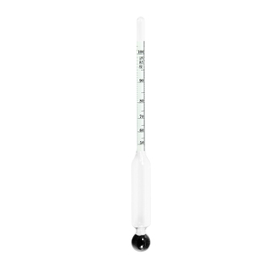 Hydromètre à alcool haute précision 50-100% en verre transparent avec échelle, personnalisable OEM/ODM, <span class=keywords><strong>densimètre</strong></span> pour brassage de <span class=keywords><strong>bière</strong></span> et vin à domicile 185mm - Product Image 3