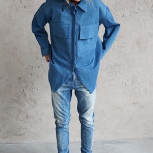 Chaqueta de Mujer de Manga Larga, Holgada, Casual, con Cuello, Estilo Boutique, Nueva Moda Otoño 2025 - Product Image 4