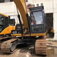 Excavatrice sur chenilles hydraulique Cat 320d2 d'occasion pour la construction