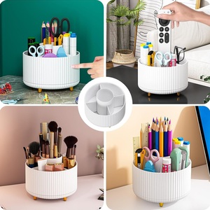 360 Graden Roterende Make-Up Borstel <span class=keywords><strong>Organizer</strong></span>,Desktop Opslag Lade Voor Cosmetica En Huidverzorging, Badkamer Ijdelheid Desktop <span class=keywords><strong>Organizer</strong></span> - Product Image 5