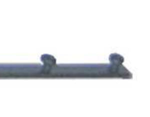 Bras d'essuie-glace simple EA23.6673 pour tracteur Massey Ferguson Ser. 3050 <span class=keywords><strong>3690</strong></span> 675 679 <span class=keywords><strong>MF</strong></span> #   3 302 794 M91 Longueur 480 mm - Product Image 2