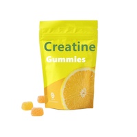 Gummies de créatine monohydrate 5g sans sucre pour la récupération, marque distributeur, véganes, bonbons gélifiés végétaux en forme d'ours
