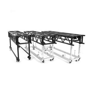 Tyler Black Powder Coated 5FT 8FT 10FT Pre-Rig Truss Aluminum Light Truss <b>Adjustable</b> Height Stackable Vertical Use - Product Image 4
