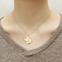 Hommes Femmes Pays Capitale Carte Ville Allemagne Portugal Espagne Séoul Washington Texas Plaqué Or Pendentif Colliers Vente en Gros