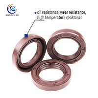 Sello de Aceite Métrico de Doble Labio de Caucho Nitrilo FKM Resistente al Desgaste, Sello Esqueleto TC para Automóviles, Máquinas, Excavadoras, Motocicletas