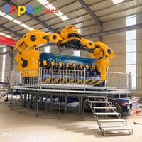 Robot flic juste manèges attraction extérieure frisson transformateur monté sur remorque Robot manèges d'amusement avec un bon prix