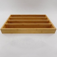 Insert de tiroir pour le comptoir Capsule de café Support de dosette de café en bambou