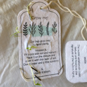 Handmade Biodegradable Eco Friendly Thank You Business Greeting Packaging Custom Printed Cardboard <strong>Plantable</strong> Seed Paper <strong>Card</strong> - Product Image 2